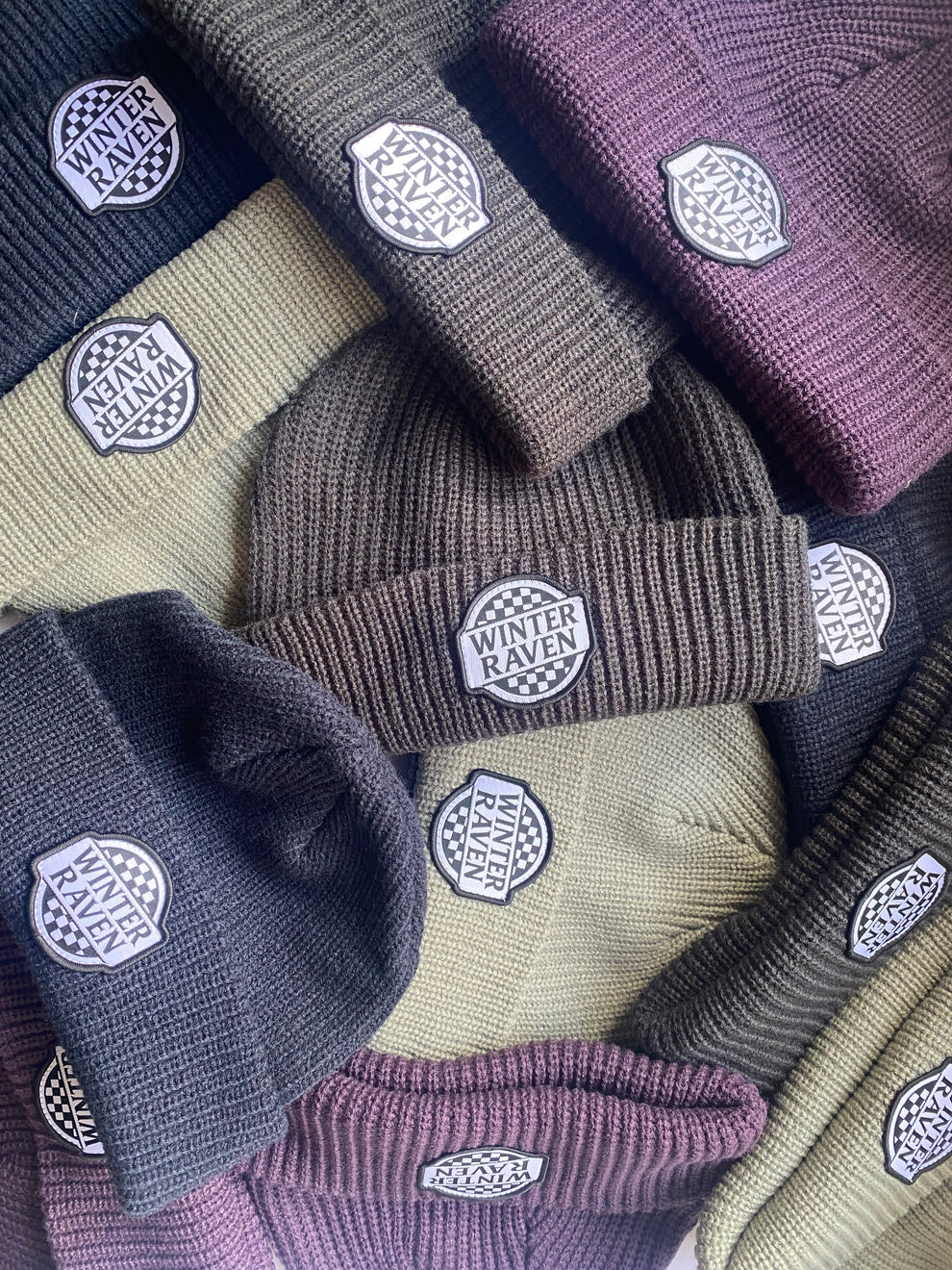 Winter and Raven - Checkmate Beanie | Various Colours