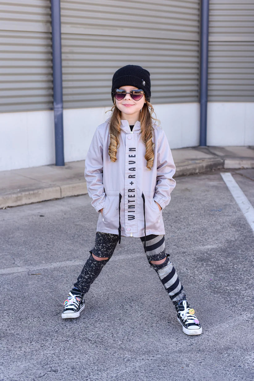 Winter and Raven - Stone Fade Anorak