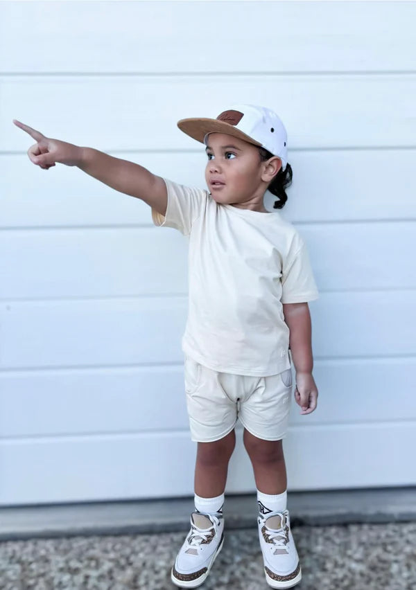 Breezy Co. - Signature Harem Shorts| Sand