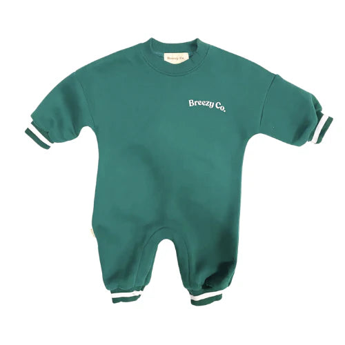Breezy Co. - Fleece Romper | Forrest *CLEARANCE*