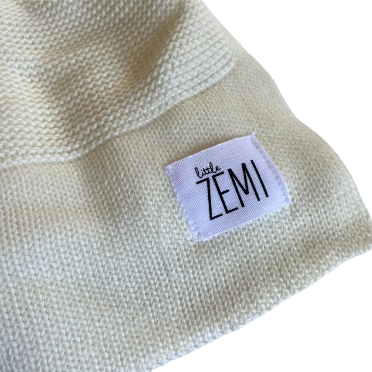 Little Zemi - Personalised Blanket | Cream