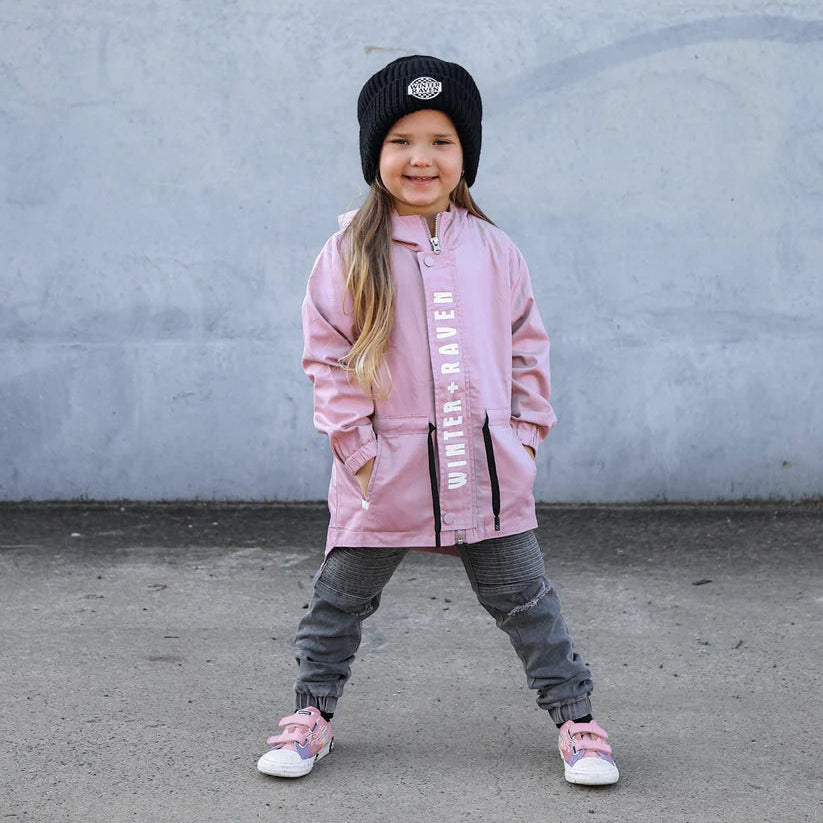 Winter and Raven - Dusty Pink Anorak