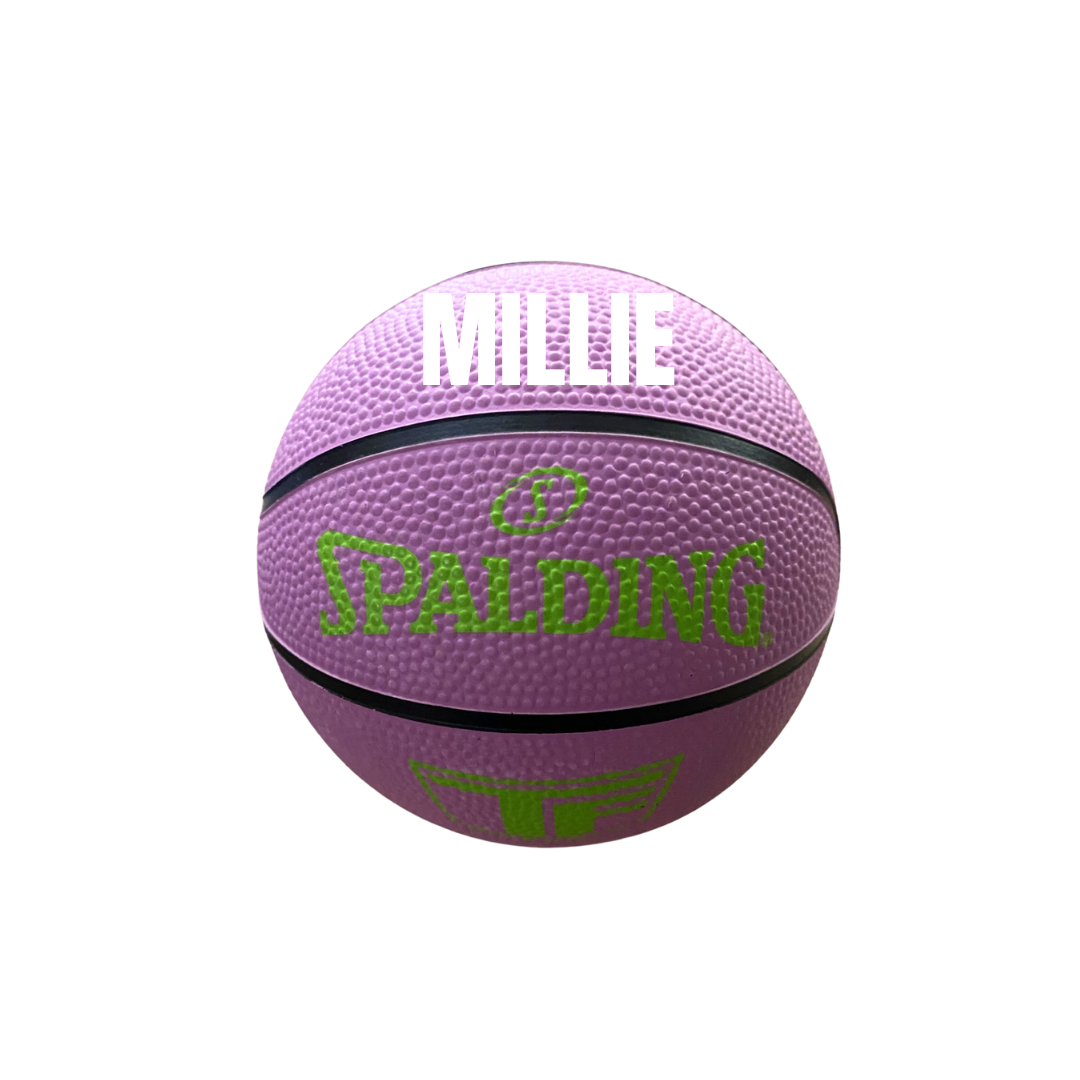 MLW By Design - Personalised Mini Basketball | Pastel Colours *LIMITED EDITION*