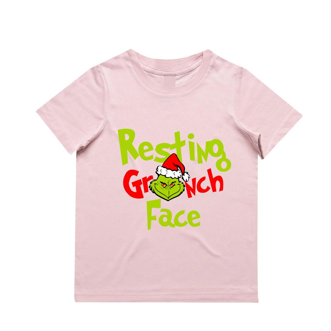 MLW By Design - Resting Grinch Face Tee | Various Colours