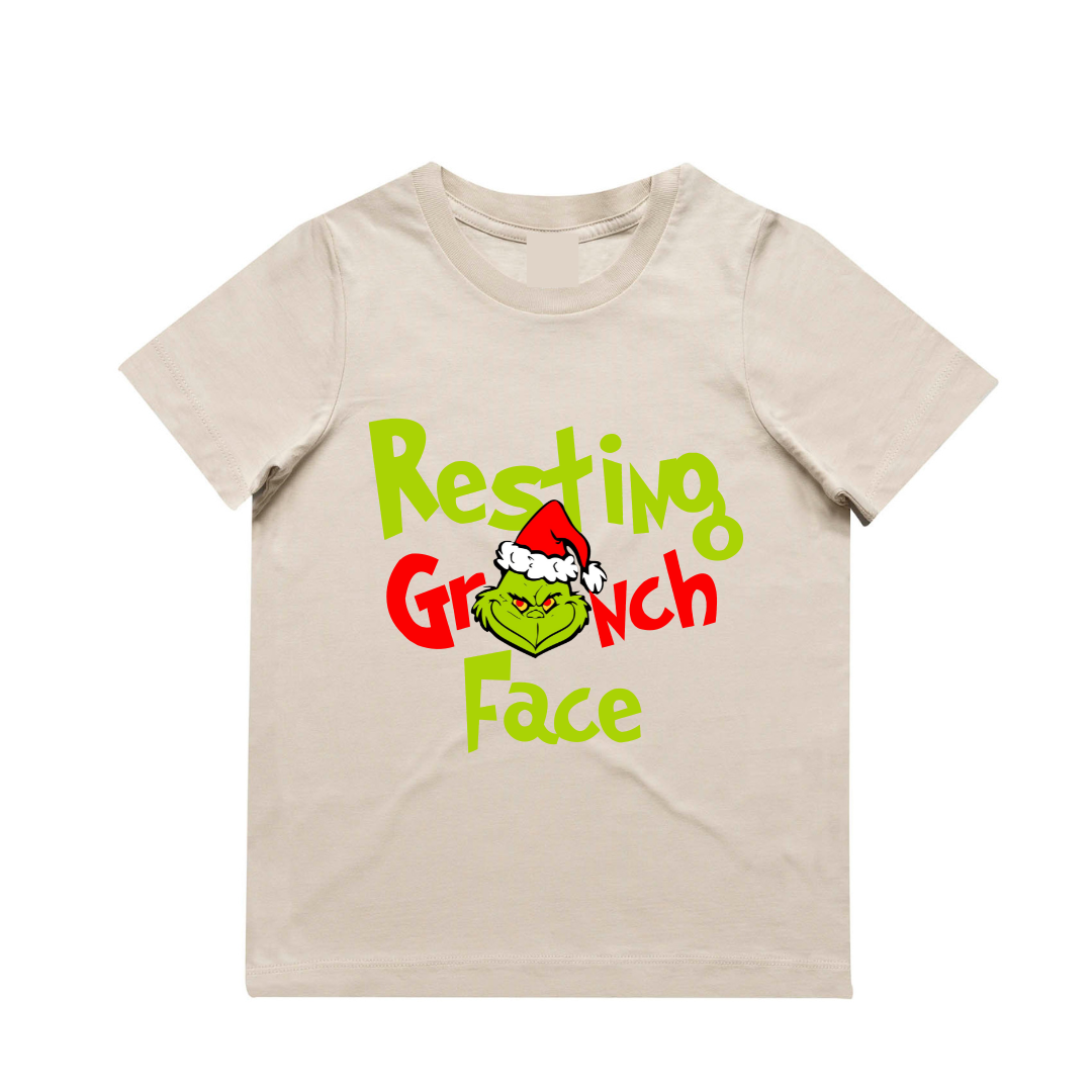 MLW By Design - Resting Grinch Face Tee | Various Colours