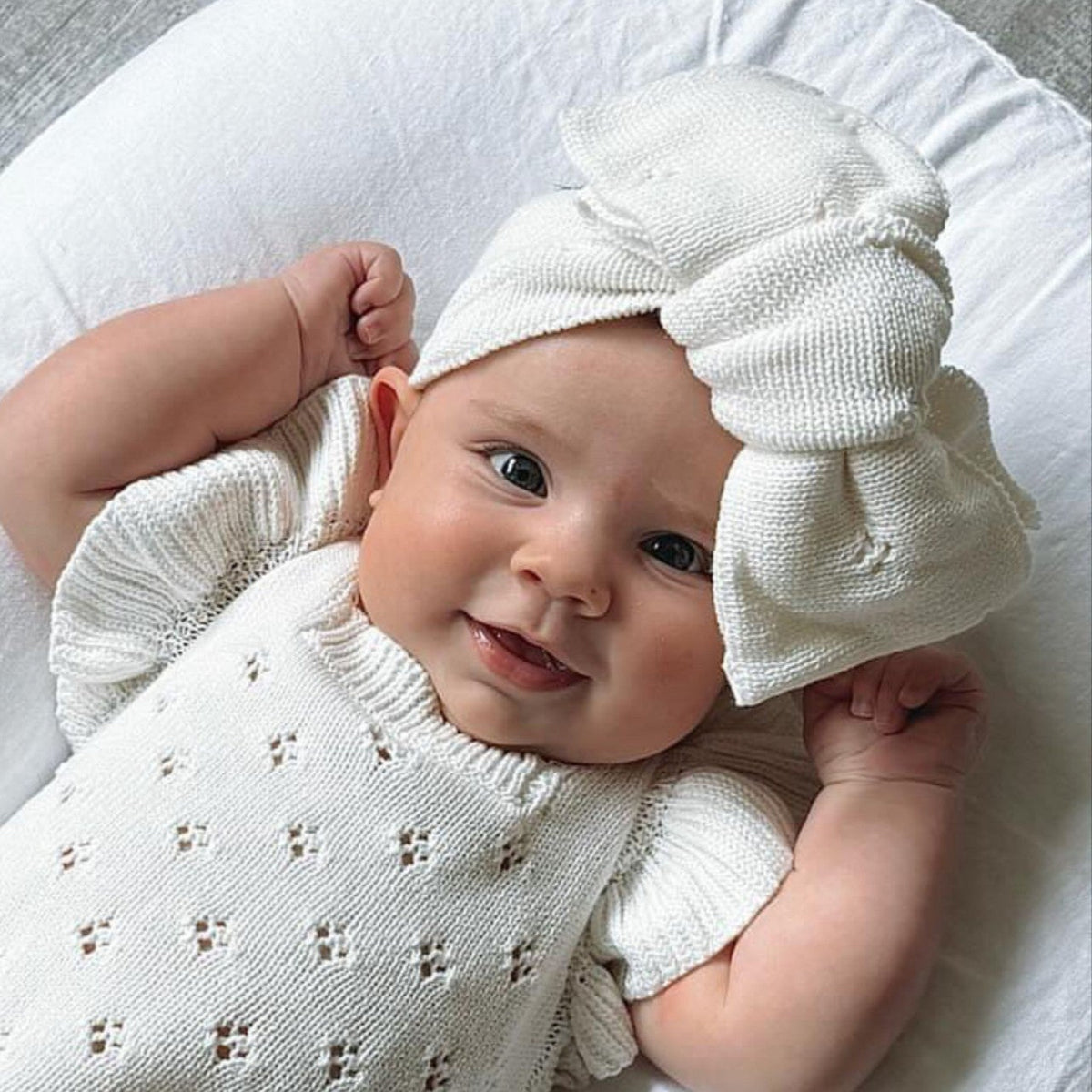 Lilla Hjartat - Pointelle Headband