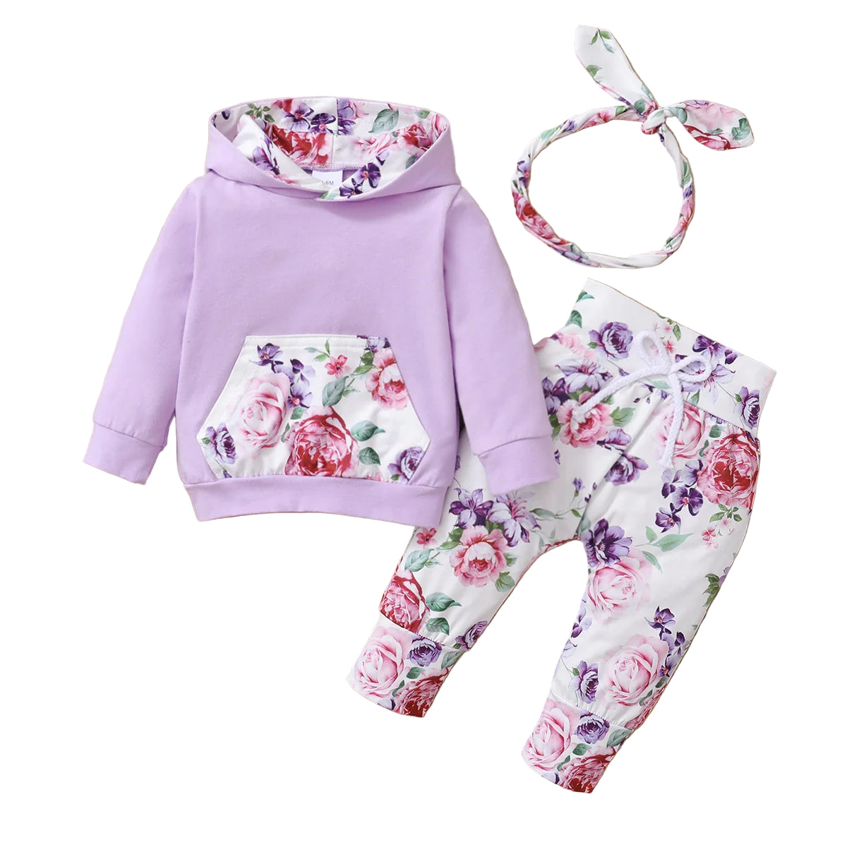 Floral 3 Piece Set | Lilac *CLEARANCE*