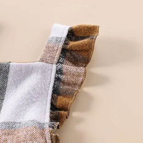 Plaid Frill Dress | 2 Colours