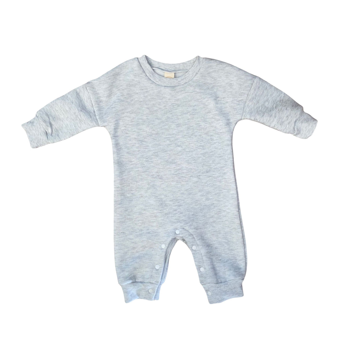 Chunky Fleece Romper | Grey Marle *CLEARANCE*