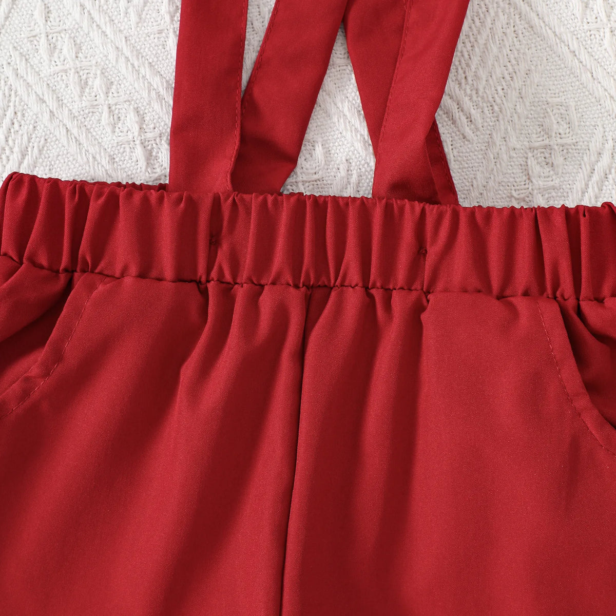 Santa Bowtie Suspenders Set