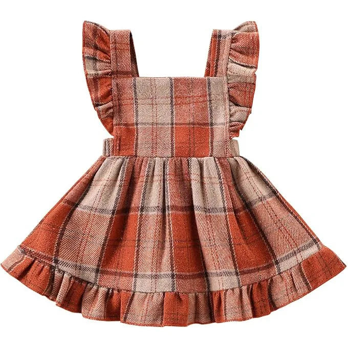 Plaid Frill Dress | 2 Colours