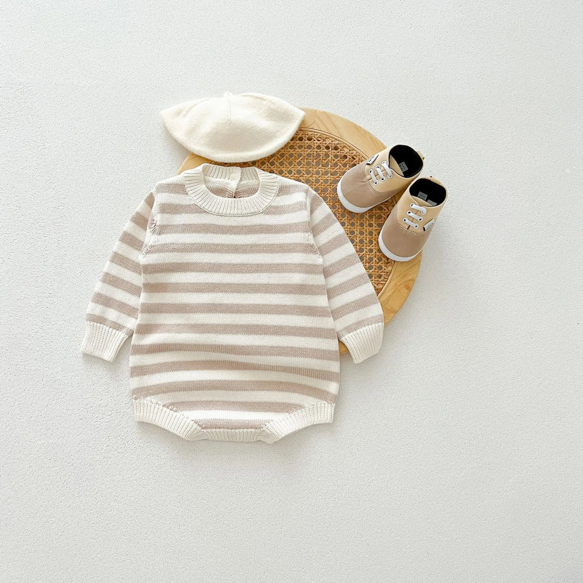 Bailey Striped Romper | 2 Colours