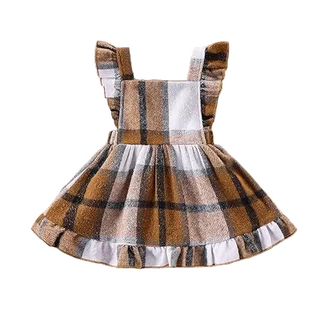 Plaid Frill Dress | 2 Colours