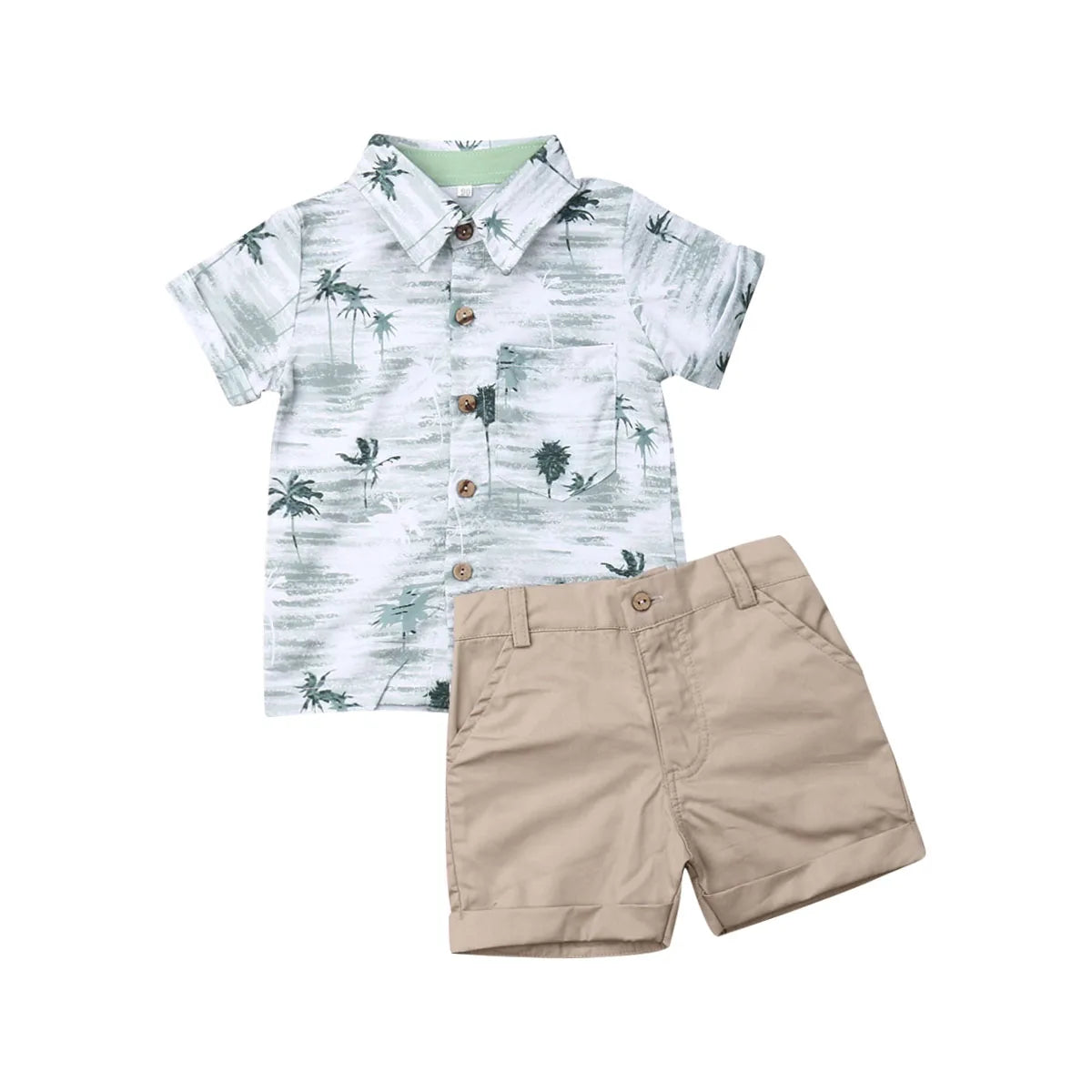 Tropical Shirt Set