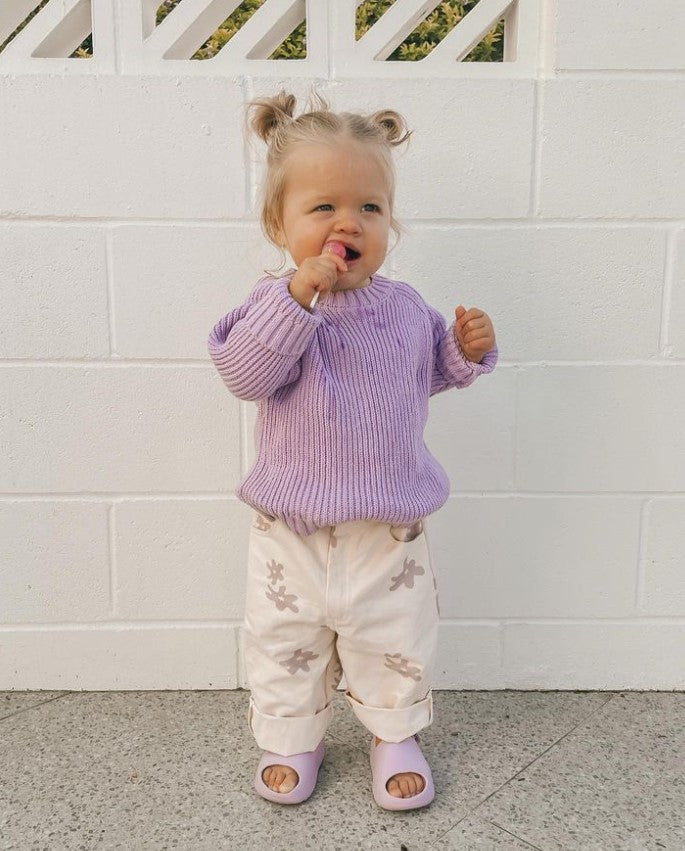 Velcro Slides | Purple