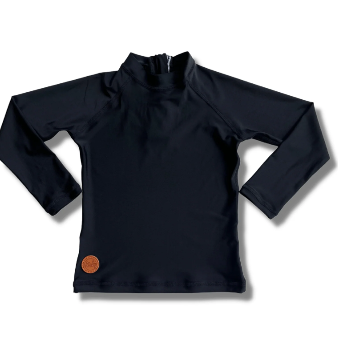 Kicky Swim - Rashguard Top | Black
