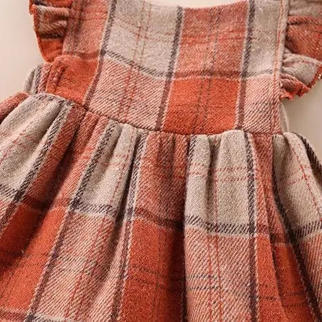 Plaid Frill Dress | 2 Colours