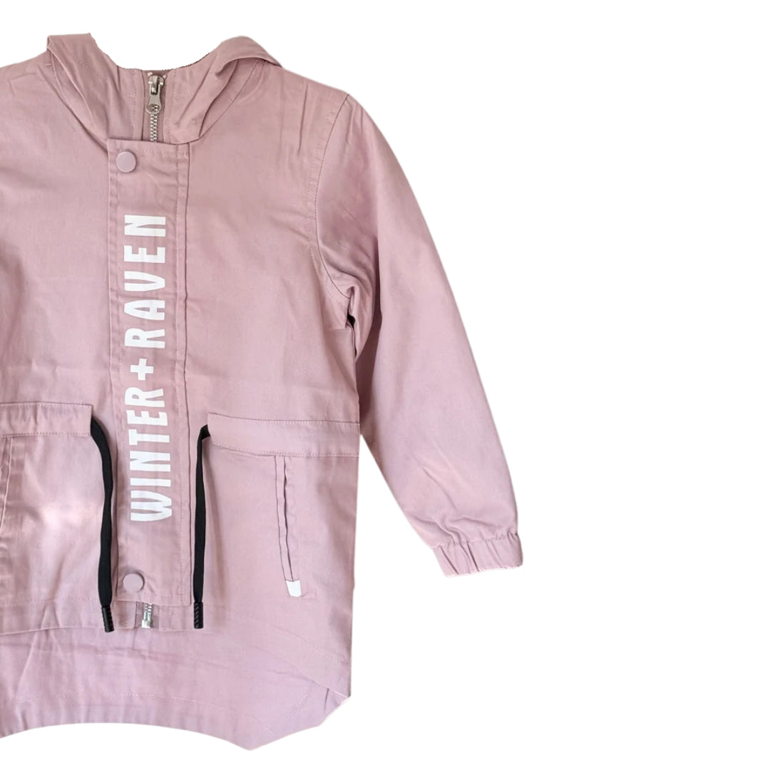 Winter and Raven - Dusty Pink Anorak