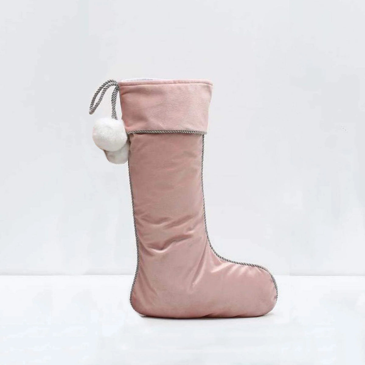 CMC Gold - Velvet Christmas Stocking & Personalised Tag | Various Colours (Pre-Order Nov)