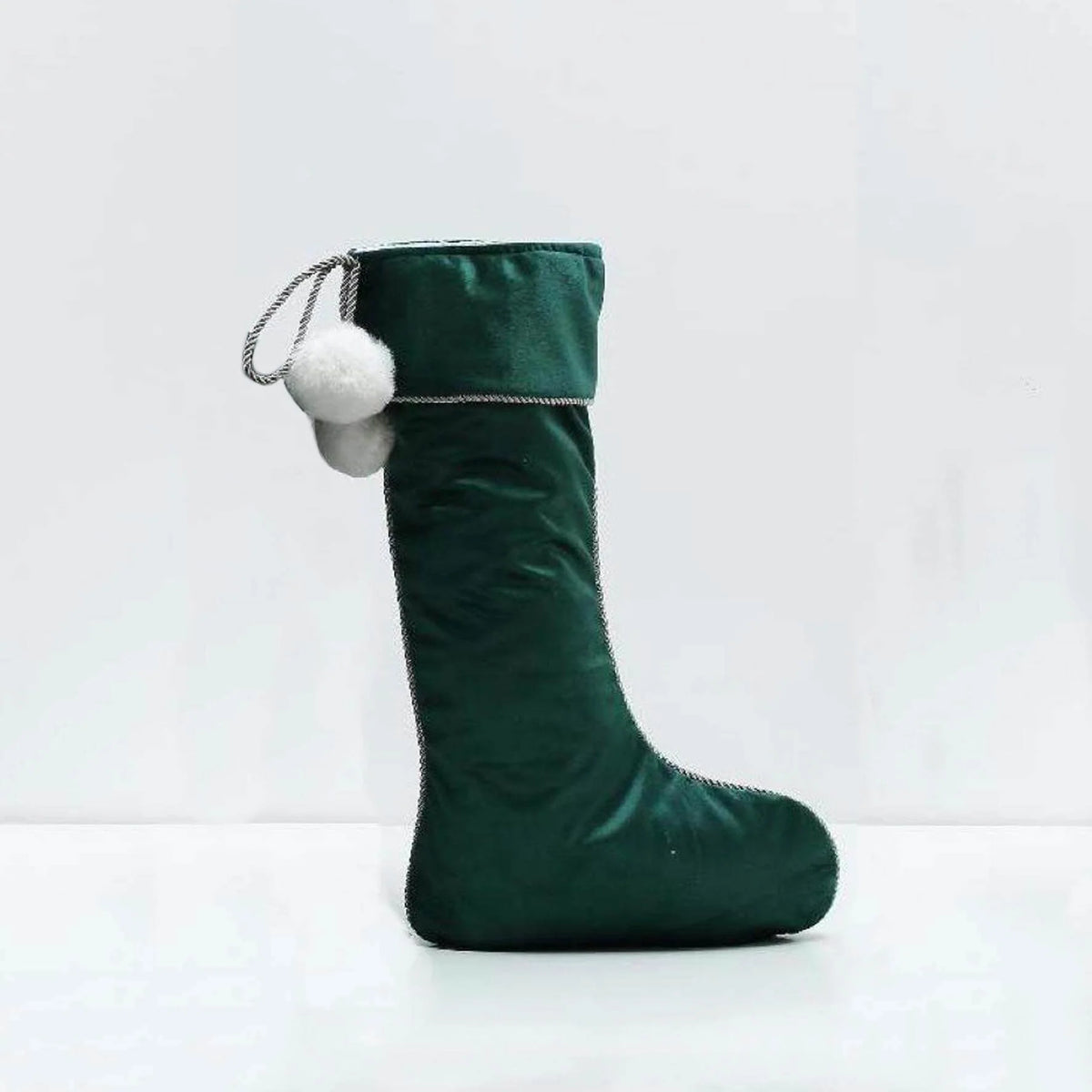 CMC Gold - Velvet Christmas Stocking & Personalised Tag | Various Colours (Pre-Order Nov)