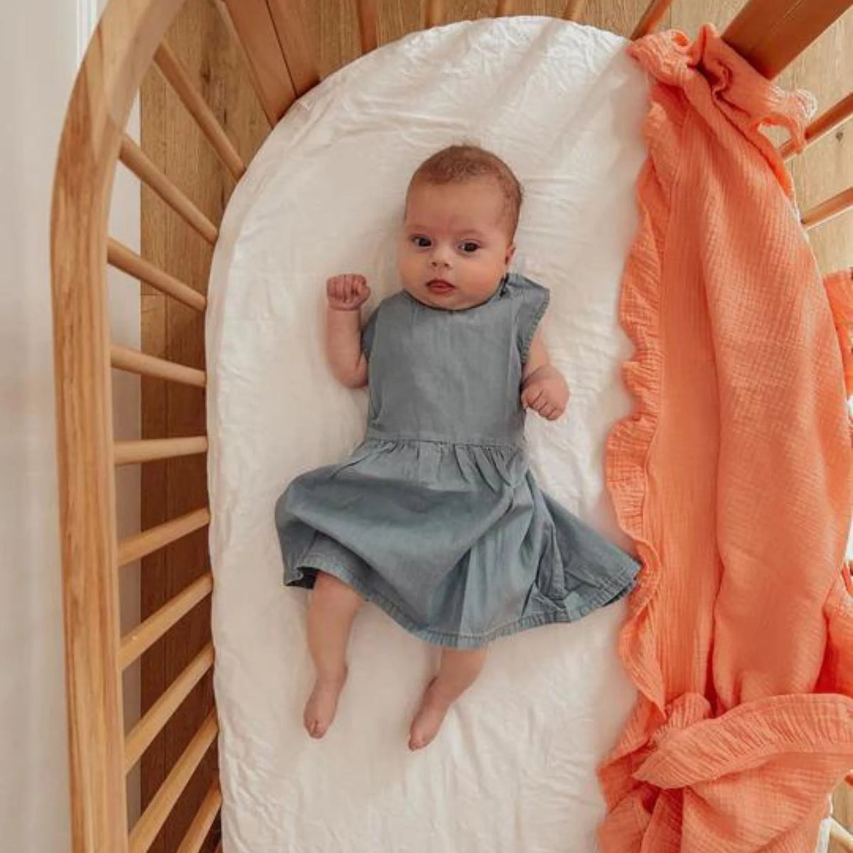 Lilla Hjärtat - Denim Dress *CLEARANCE*