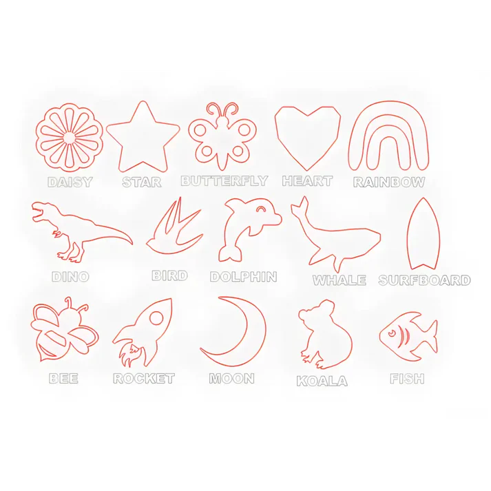 Timber Tinkers - Classic Name Puzzle | Pastels