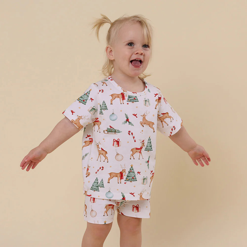 Snuggle Hunny Kids - Prancer & Friends Organic Kids PJ Set