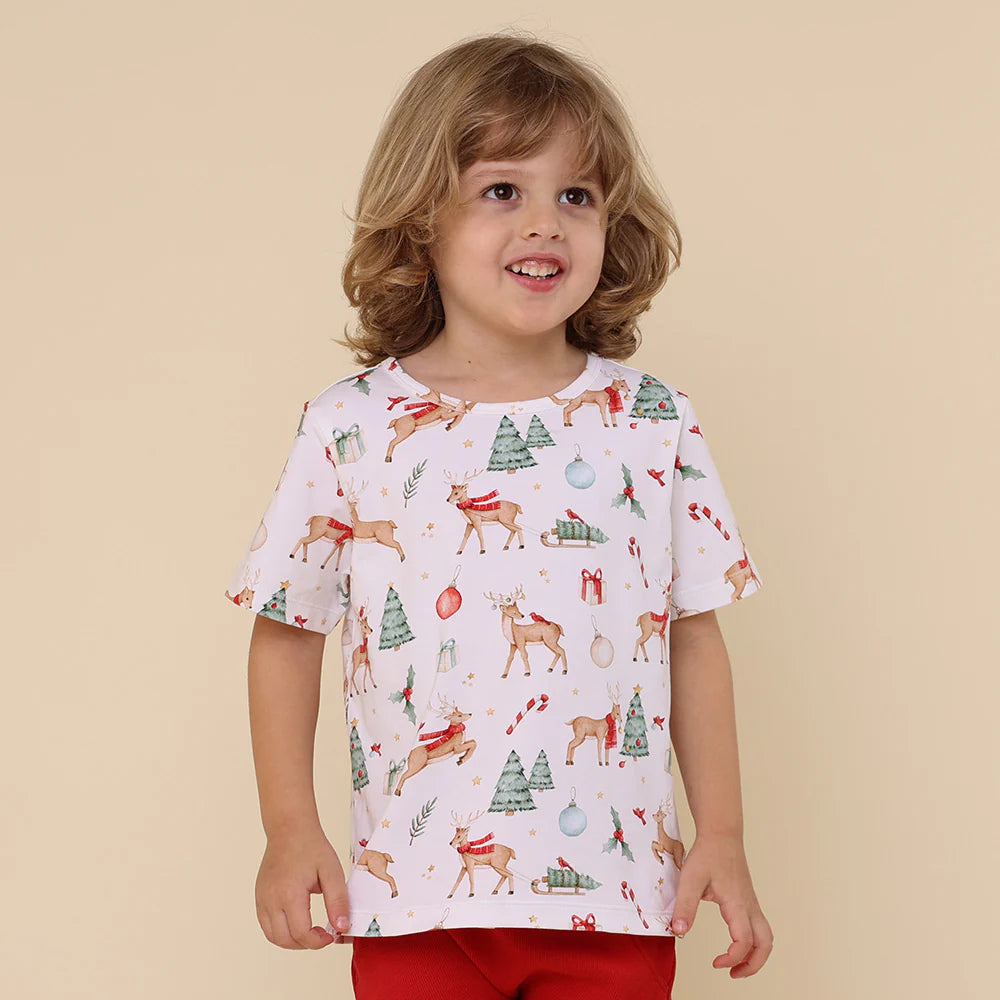 Snuggle Hunny Kids - Prancer & Friends Organic T-Shirt