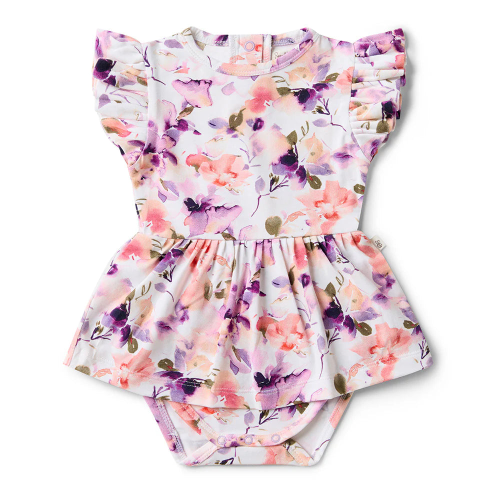 Snuggle Hunny Kids - Organic Dress | Blushing Beauty