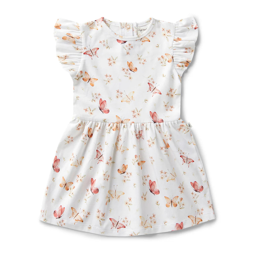 Snuggle Hunny Kids - Organic Dress | Butterfly