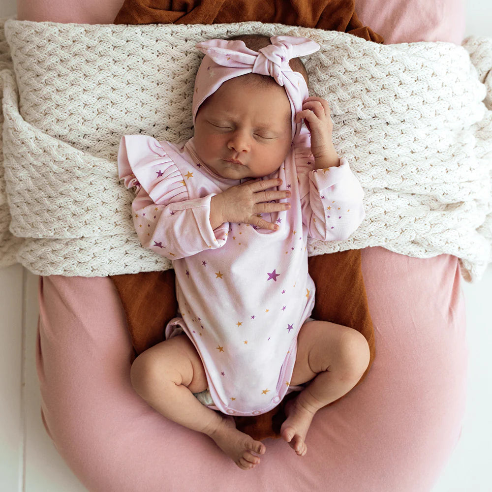 Snuggle Hunny Kids - Long Sleeve Organic Bodysuit | Twinkle