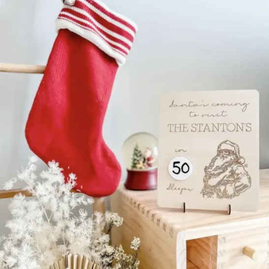 Timber Tinkers -  Vintage Santa Countdown