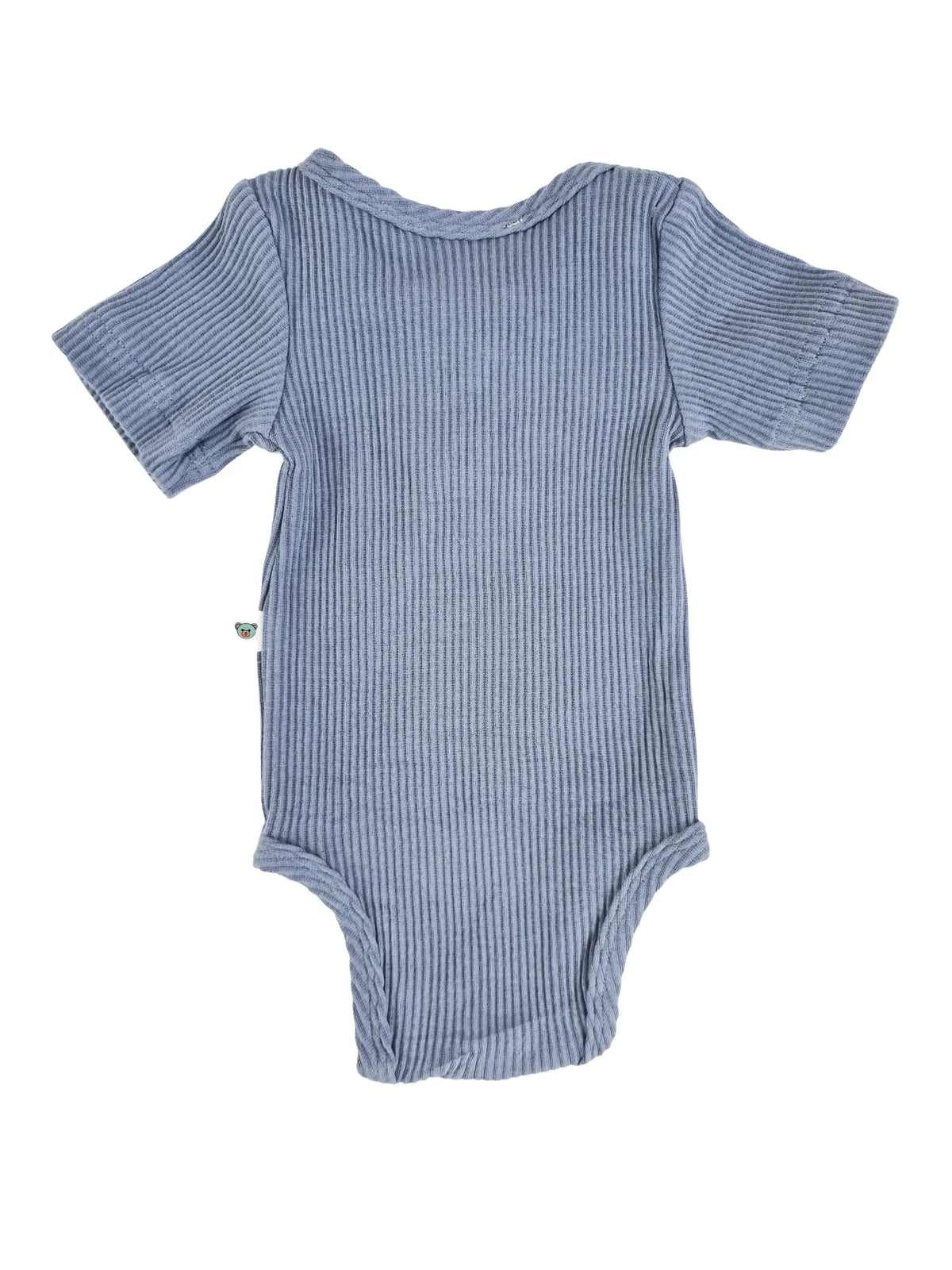 Snooky Bear - Short Sleeve Bodysuit | Blue
