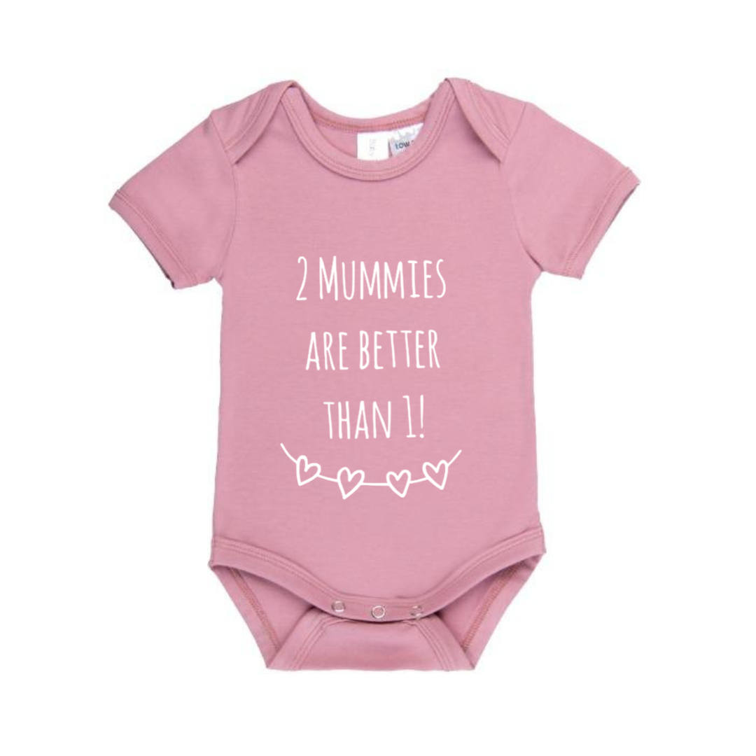 MLW By Design - 2 Mummies Bodysuit | Various Colours