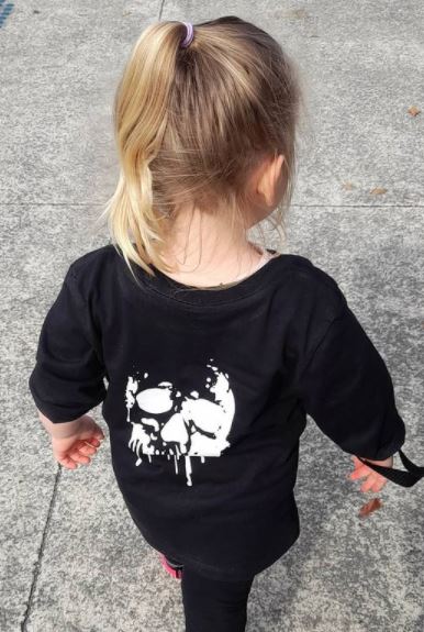 MLW By Design - Melting Skull Tee | Black or White