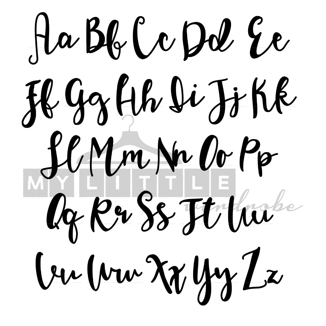 MLW By Design - Personalised Name Bib | Peach *CLEARANCE*