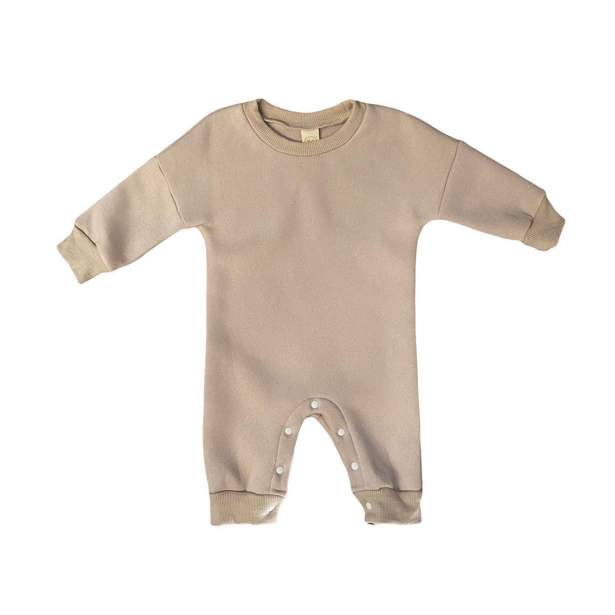 Chunky Fleece Romper | Latte *CLEARANCE*