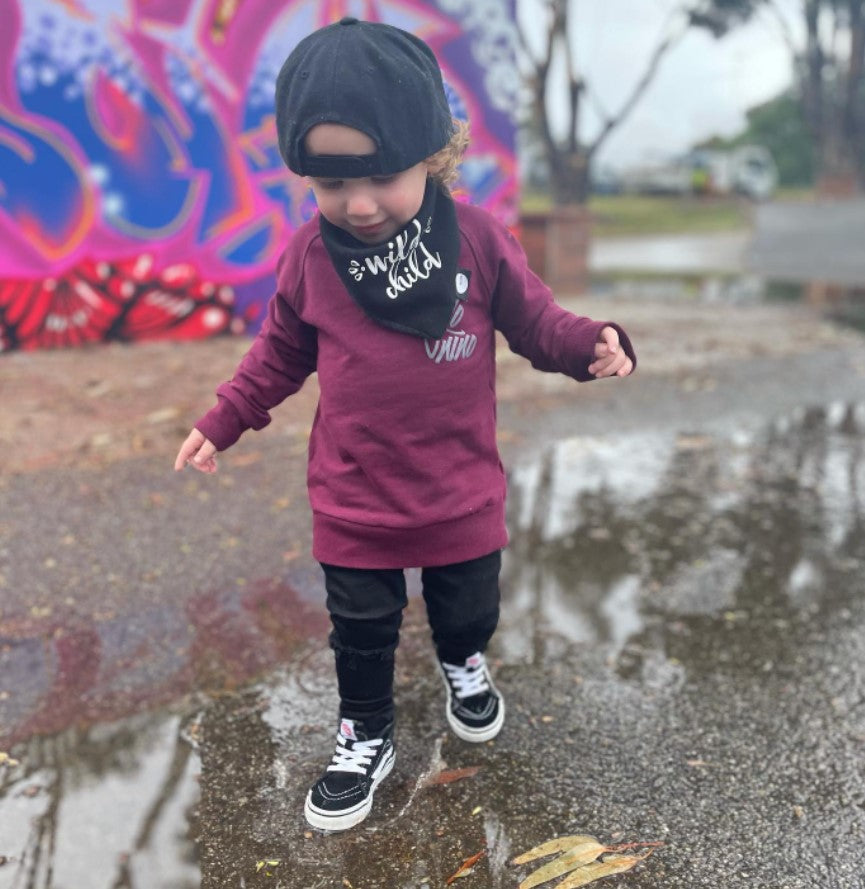 MLW By Design - Wild Child Bandana Bib | Various Colours *CLEARANCE*