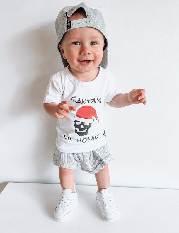 MLW By Design - Santa’s Little Homie Tee | Black or White