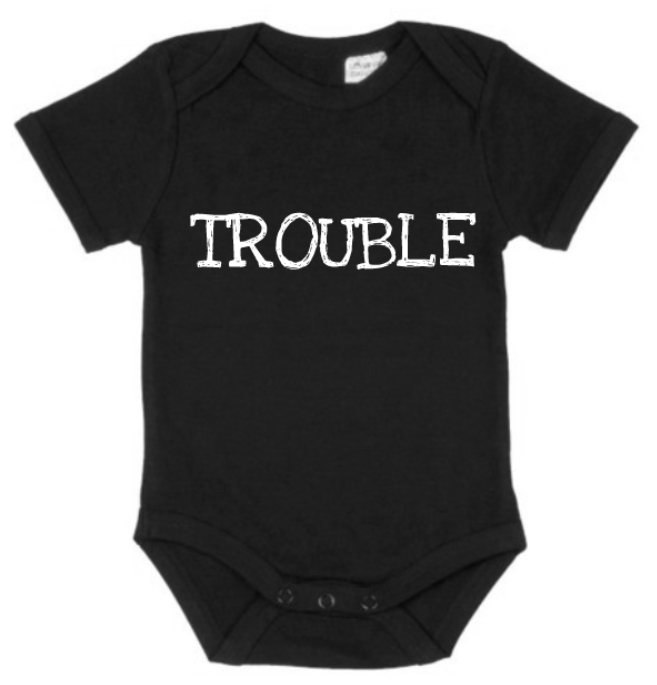 The Dad Squad - Trouble Baby Onesie