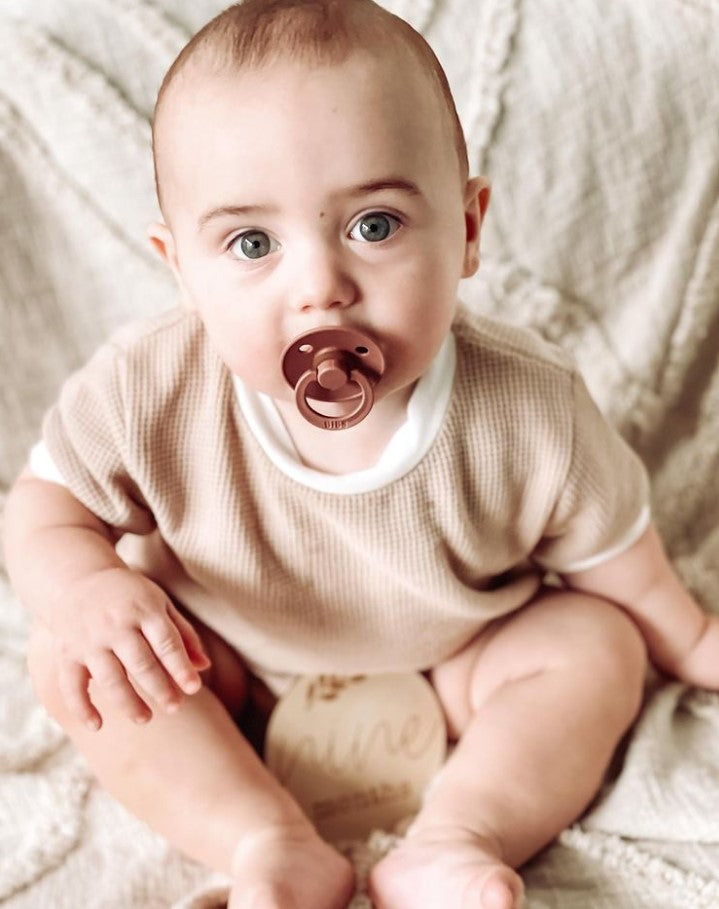 Lenox Waffle Bodysuit | Beige