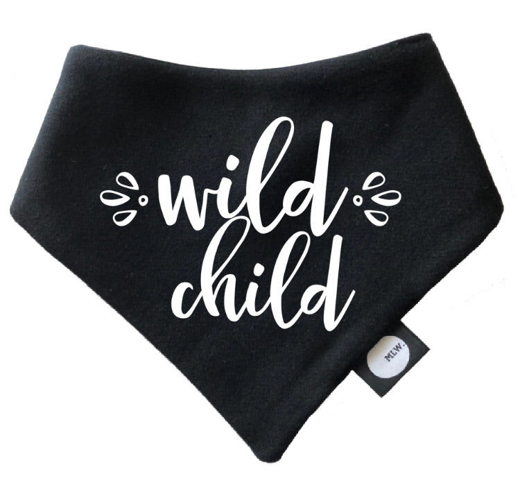 MLW By Design - Wild Child Bandana Bib | Various Colours *CLEARANCE*