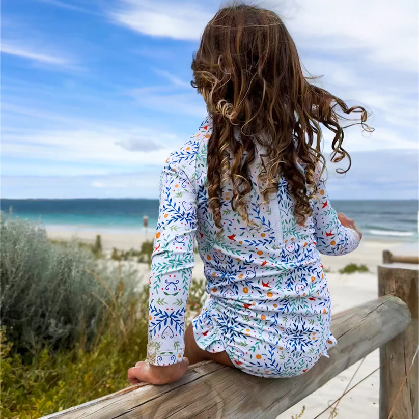 Anchor & Arrow - Tilly One Piece Girls Swimsuit | Sunbird