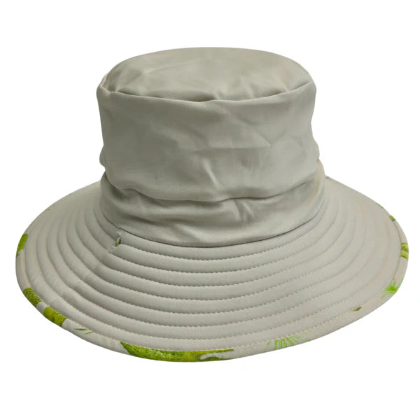 Little E & Co - Reversible Swim Hat | Crocodiles