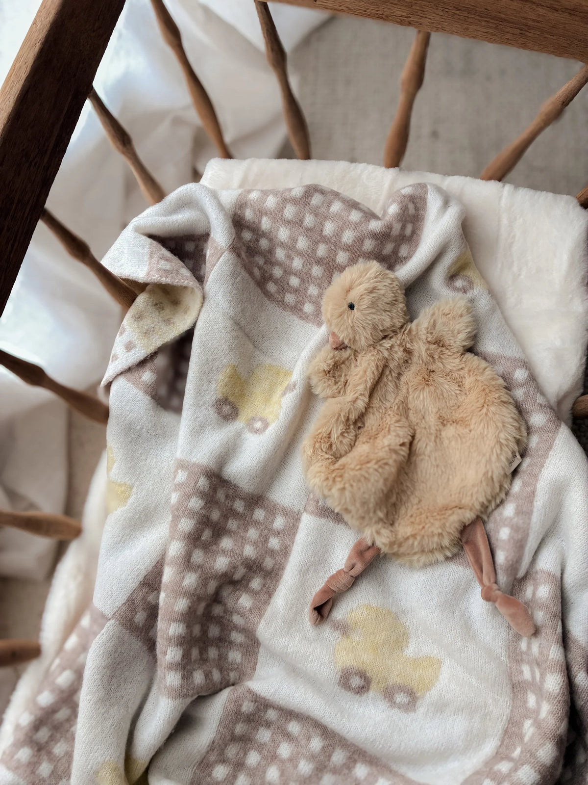 Pop Ya Tot - Knitted Blanket | Once Upon a Duckling
