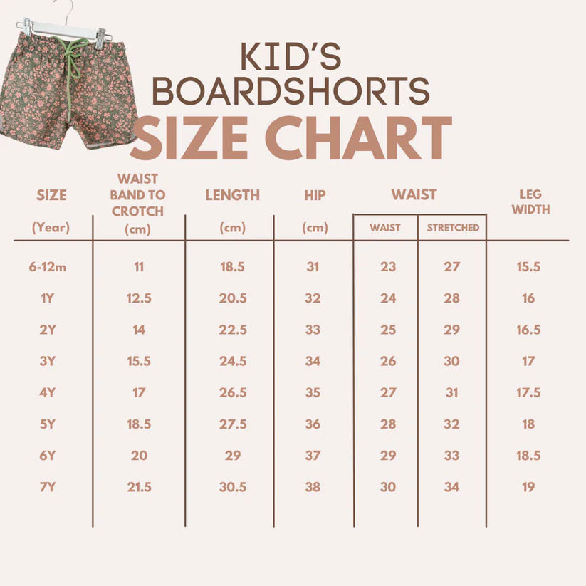 Anchor & Arrow - Archie Board Short | Soleil