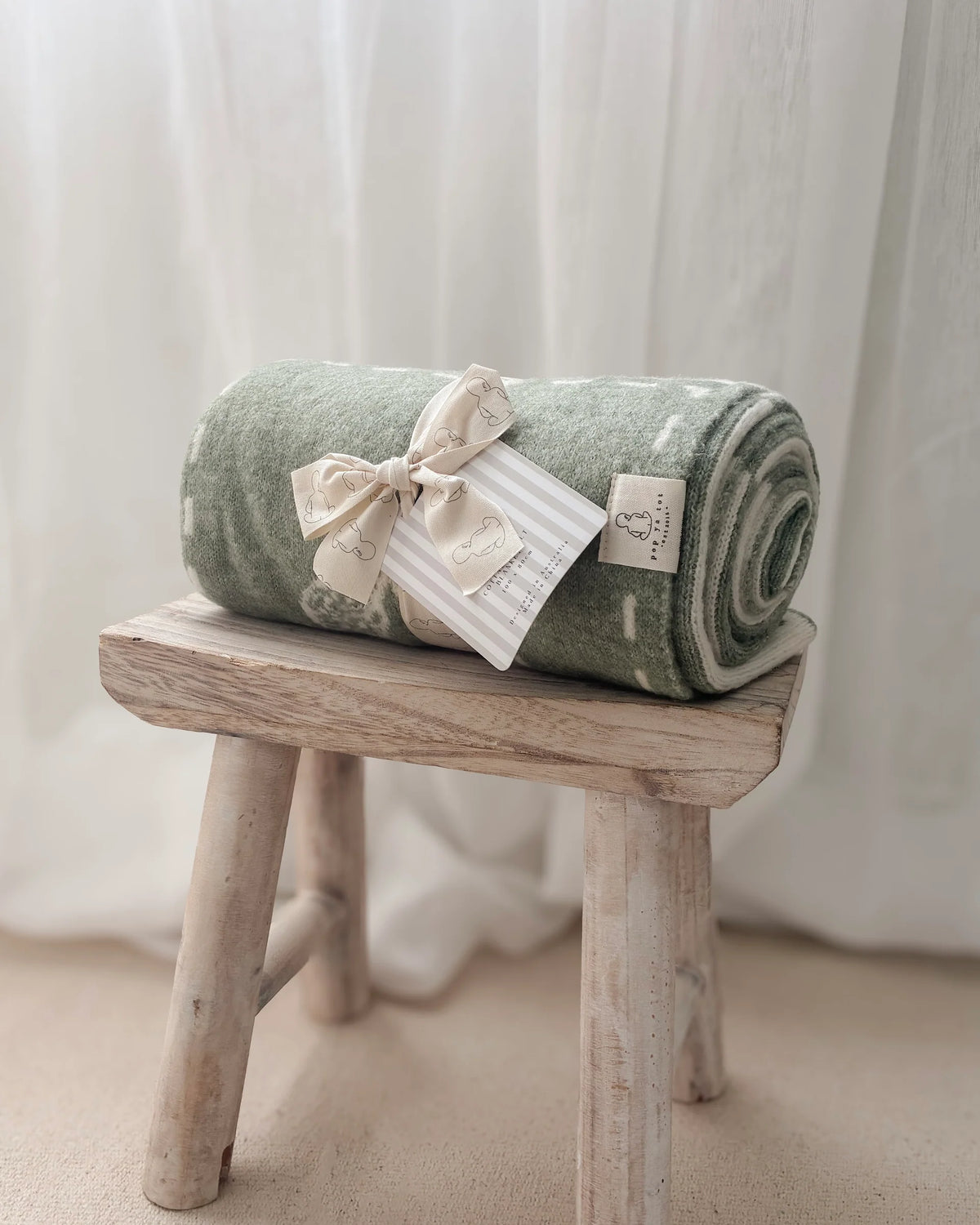 Pop Ya Tot - Knitted Blanket | Old Sport