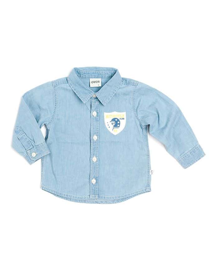 Walandella Designs - Blue Cotton Shirt *CLEARANCE*