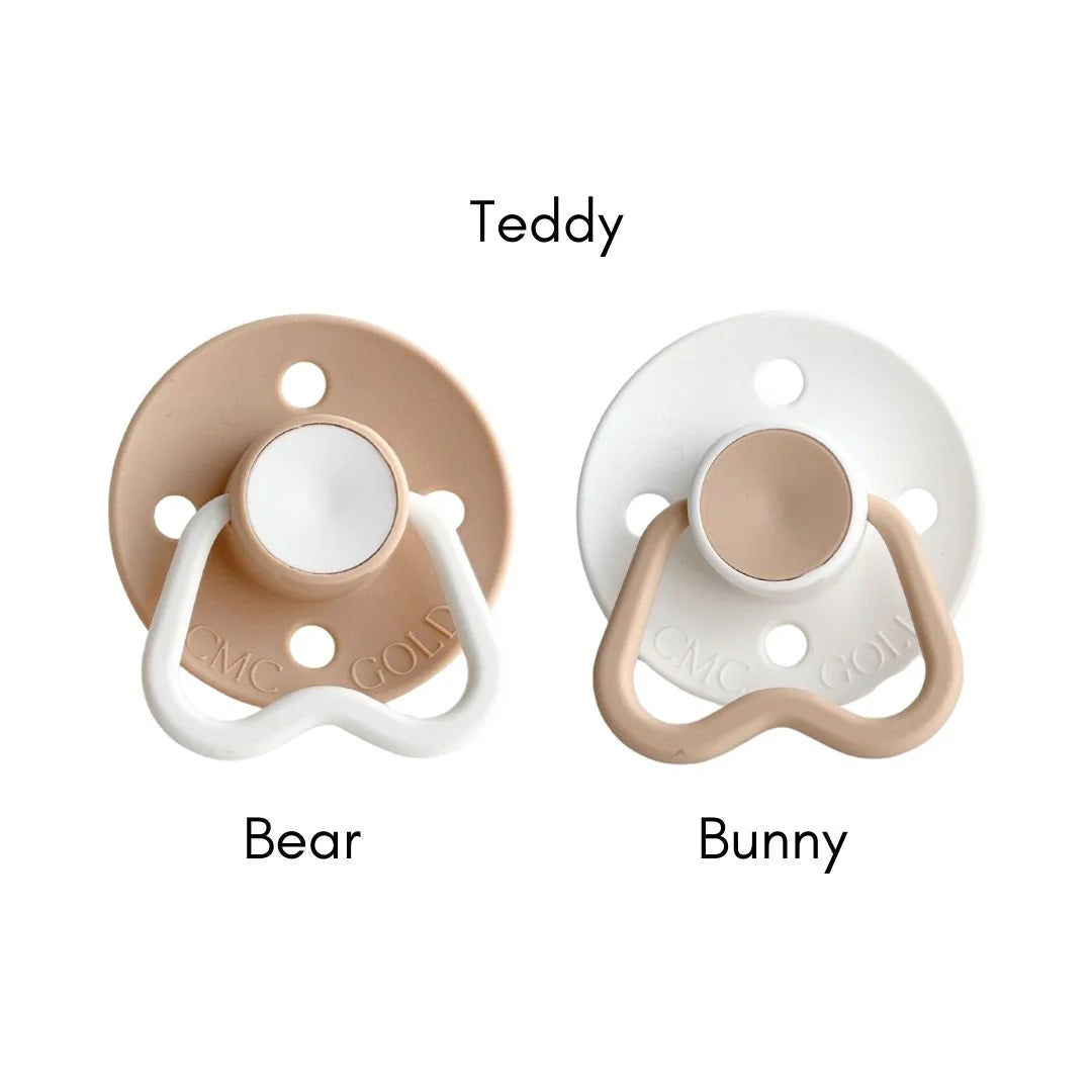 CMC GOLD - CMC Dummies Varicoloured Twin Pack (Size 1) NB-6m | Multiple Options