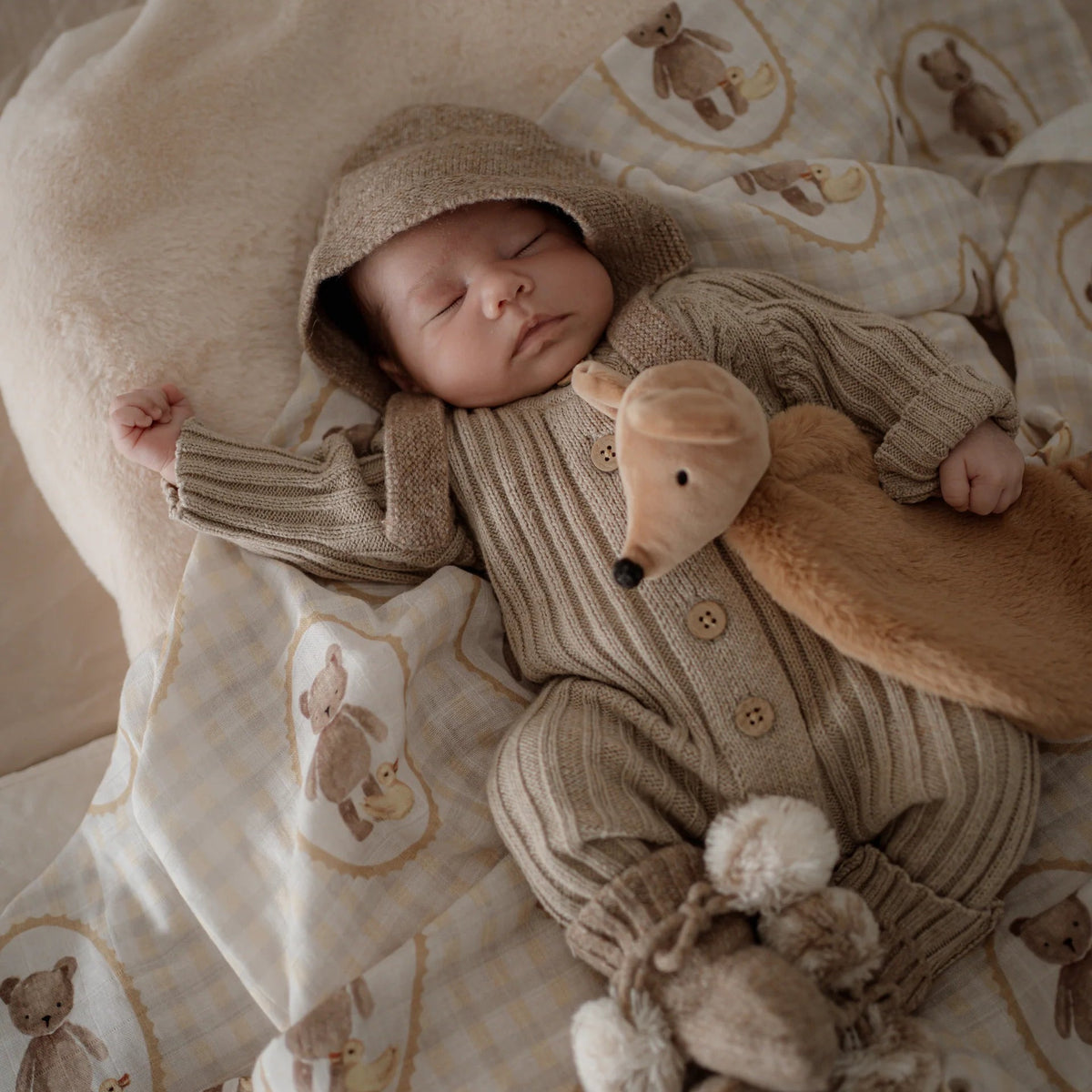 Pop Ya Tot - Swaddle | Ted & Duck